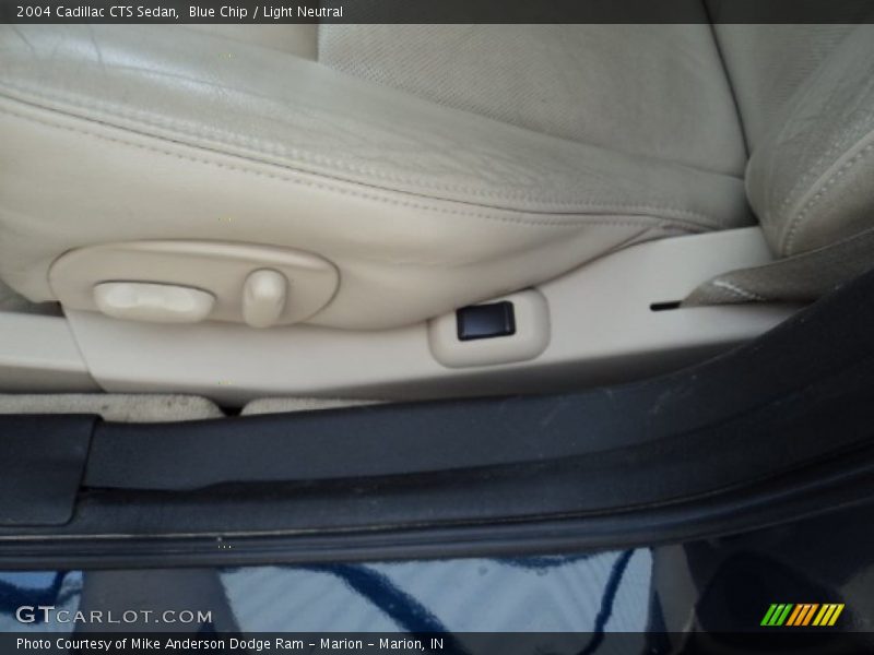 Blue Chip / Light Neutral 2004 Cadillac CTS Sedan
