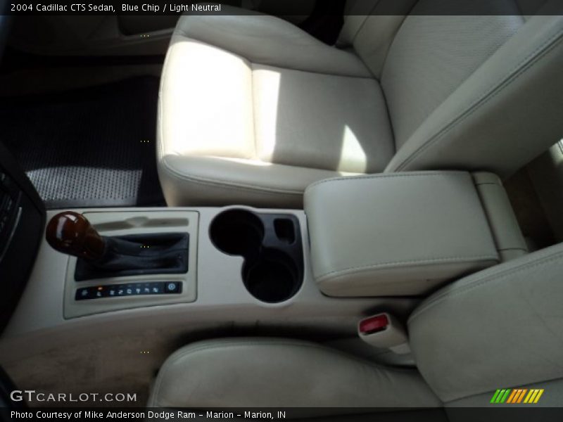 Blue Chip / Light Neutral 2004 Cadillac CTS Sedan