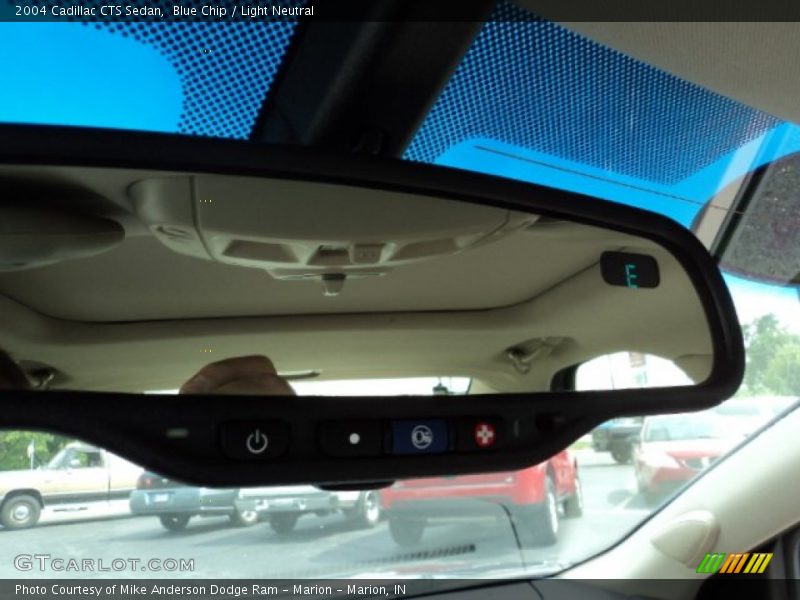 Blue Chip / Light Neutral 2004 Cadillac CTS Sedan