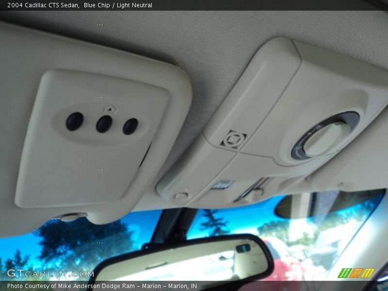 Blue Chip / Light Neutral 2004 Cadillac CTS Sedan