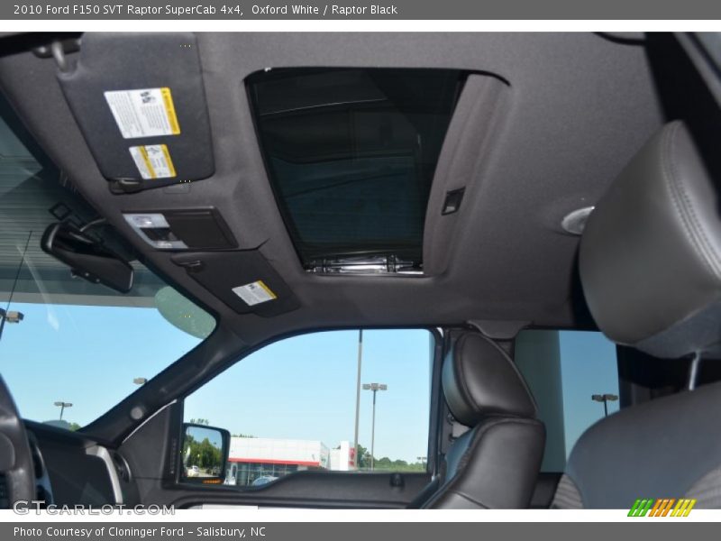 Oxford White / Raptor Black 2010 Ford F150 SVT Raptor SuperCab 4x4