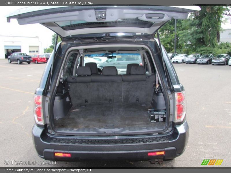 Steel Blue Metallic / Gray 2006 Honda Pilot LX 4WD