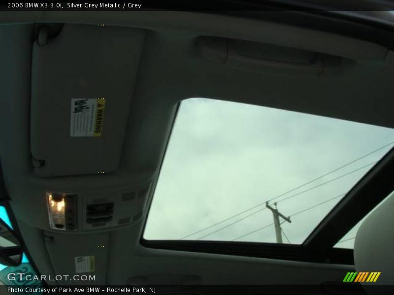 Silver Grey Metallic / Grey 2006 BMW X3 3.0i