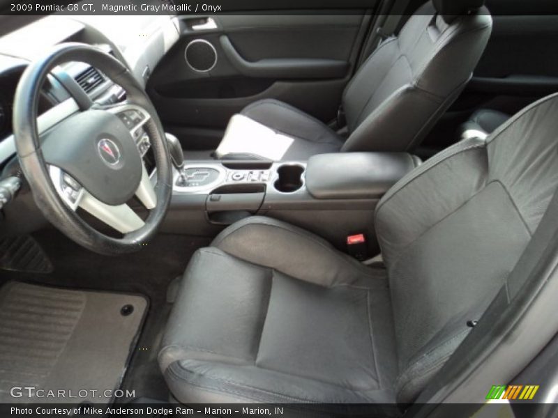  2009 G8 GT Onyx Interior