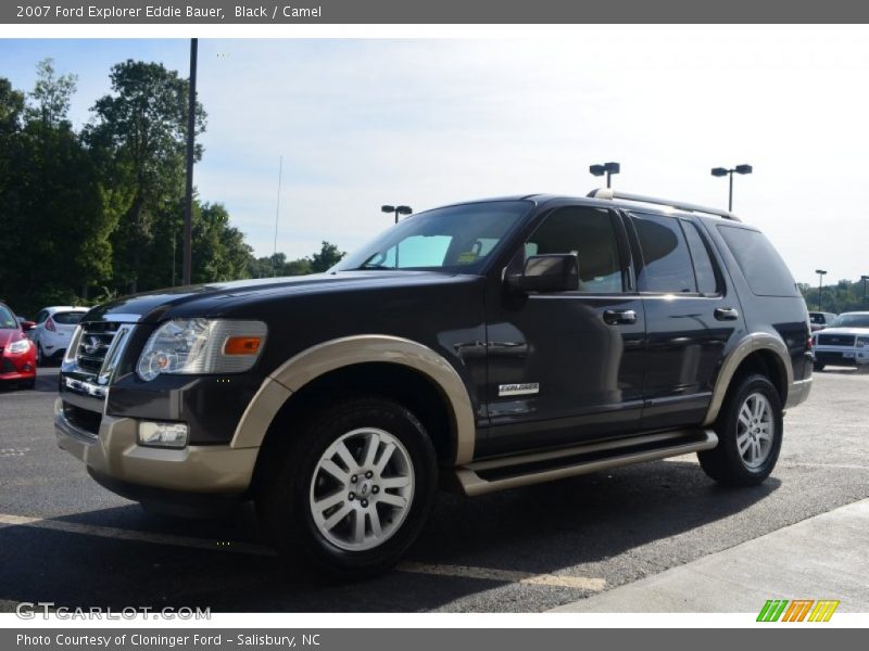 Black / Camel 2007 Ford Explorer Eddie Bauer
