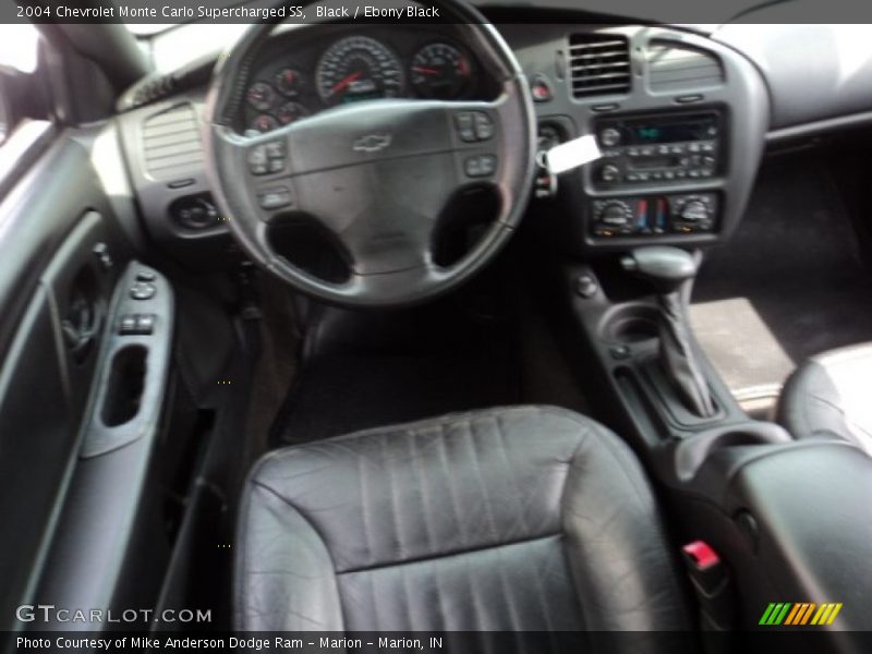 Black / Ebony Black 2004 Chevrolet Monte Carlo Supercharged SS