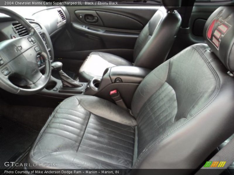 Black / Ebony Black 2004 Chevrolet Monte Carlo Supercharged SS
