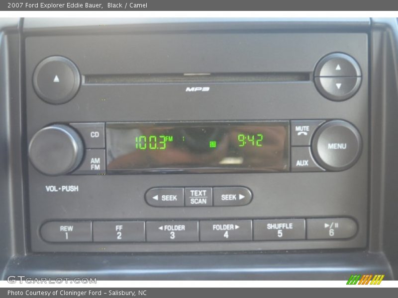 Black / Camel 2007 Ford Explorer Eddie Bauer