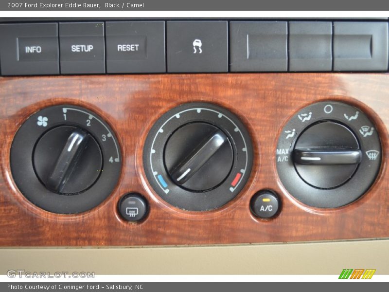 Black / Camel 2007 Ford Explorer Eddie Bauer