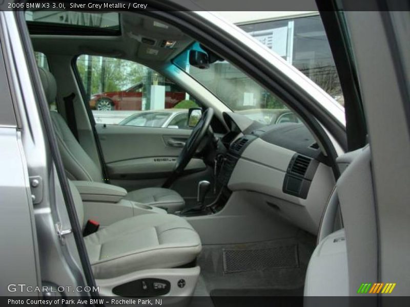 Silver Grey Metallic / Grey 2006 BMW X3 3.0i