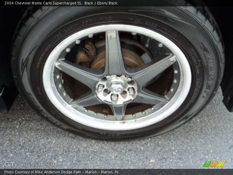 Black / Ebony Black 2004 Chevrolet Monte Carlo Supercharged SS