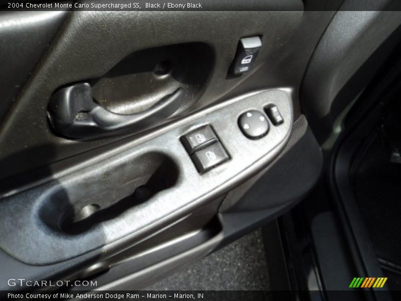 Black / Ebony Black 2004 Chevrolet Monte Carlo Supercharged SS
