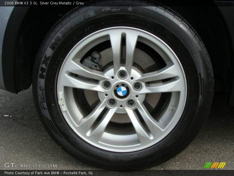 Silver Grey Metallic / Grey 2006 BMW X3 3.0i