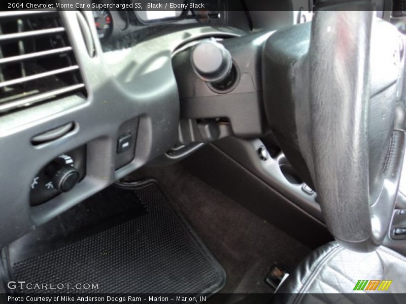 Black / Ebony Black 2004 Chevrolet Monte Carlo Supercharged SS