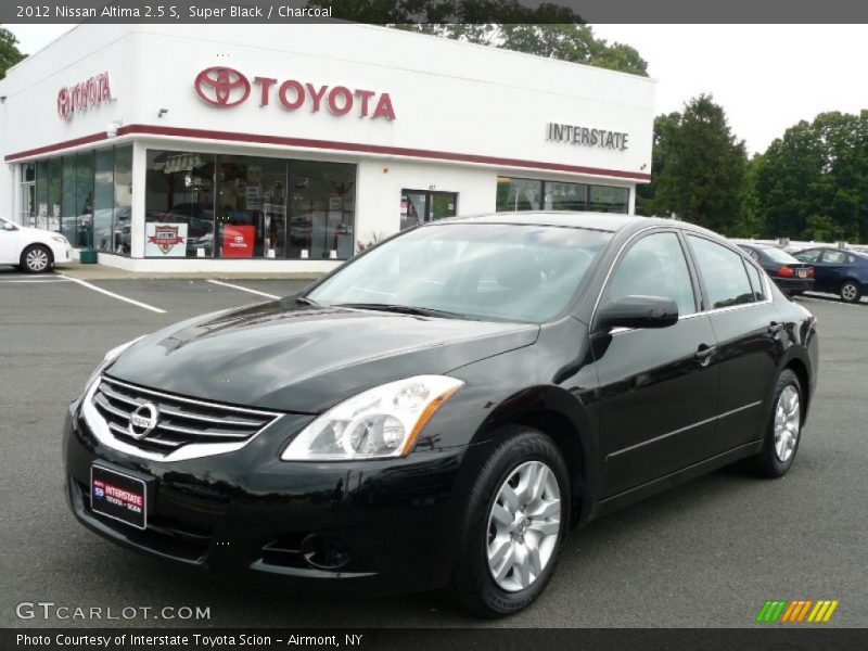 Super Black / Charcoal 2012 Nissan Altima 2.5 S