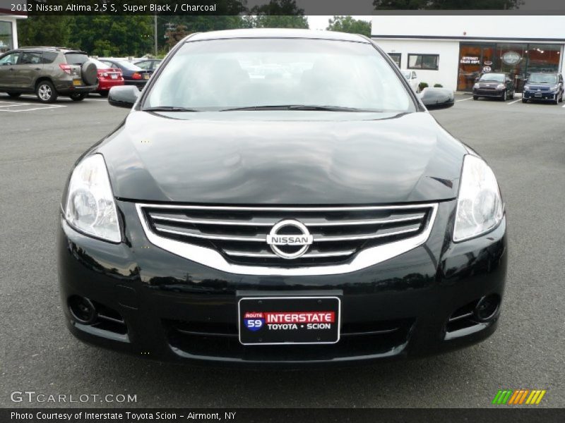 Super Black / Charcoal 2012 Nissan Altima 2.5 S