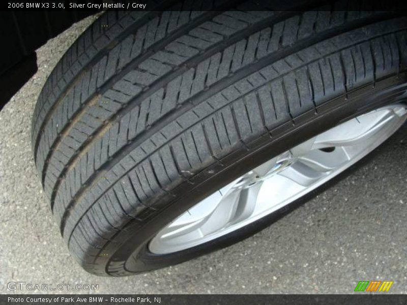 Silver Grey Metallic / Grey 2006 BMW X3 3.0i