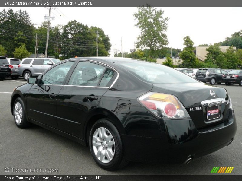 Super Black / Charcoal 2012 Nissan Altima 2.5 S