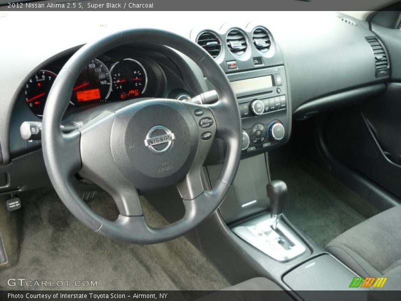 Super Black / Charcoal 2012 Nissan Altima 2.5 S