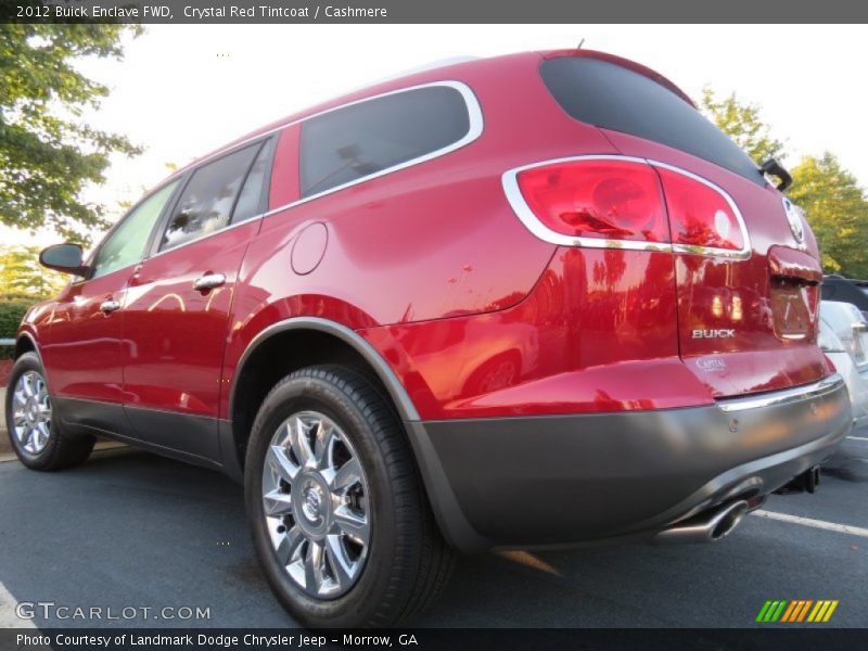 Crystal Red Tintcoat / Cashmere 2012 Buick Enclave FWD