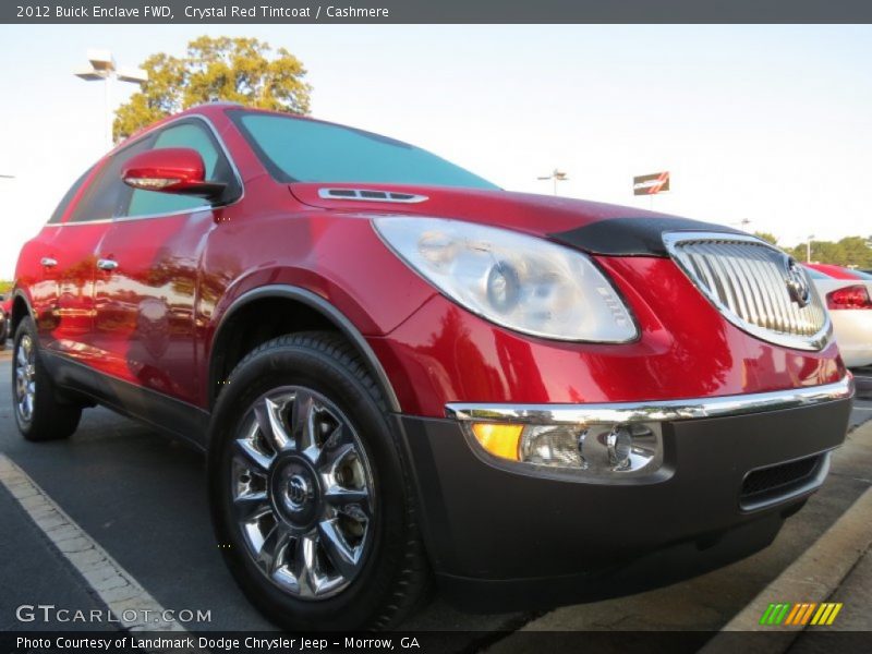 Crystal Red Tintcoat / Cashmere 2012 Buick Enclave FWD