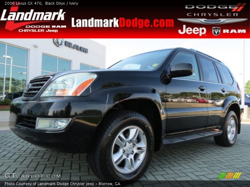 Black Onyx / Ivory 2006 Lexus GX 470