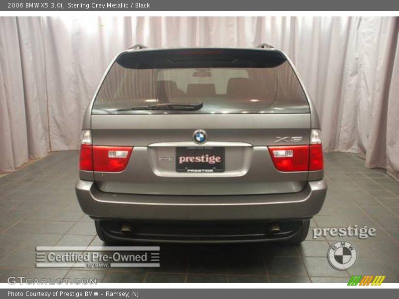 Sterling Grey Metallic / Black 2006 BMW X5 3.0i