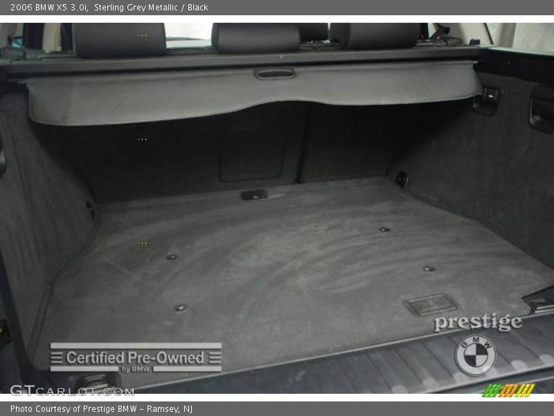 Sterling Grey Metallic / Black 2006 BMW X5 3.0i