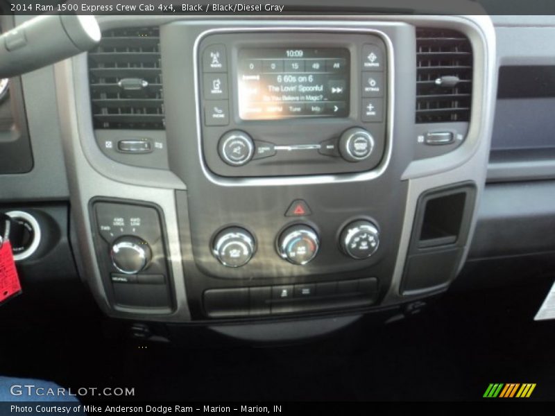 Black / Black/Diesel Gray 2014 Ram 1500 Express Crew Cab 4x4