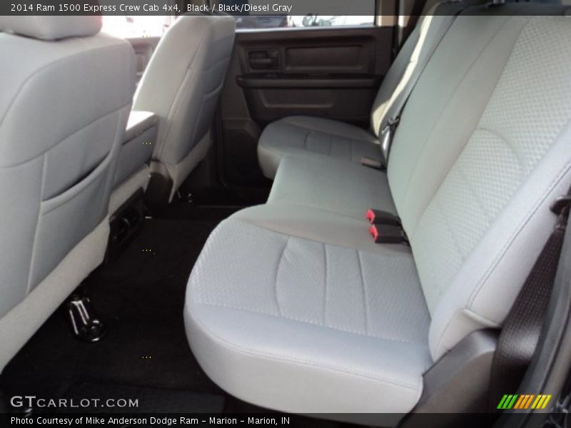 Black / Black/Diesel Gray 2014 Ram 1500 Express Crew Cab 4x4