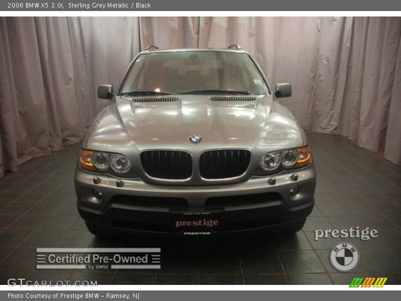 Sterling Grey Metallic / Black 2006 BMW X5 3.0i