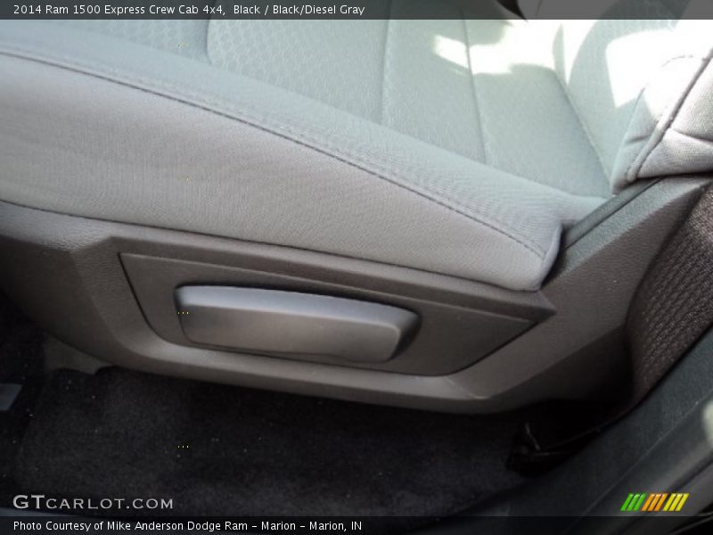 Black / Black/Diesel Gray 2014 Ram 1500 Express Crew Cab 4x4