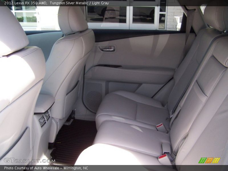Tungsten Silver Metallic / Light Gray 2012 Lexus RX 350 AWD