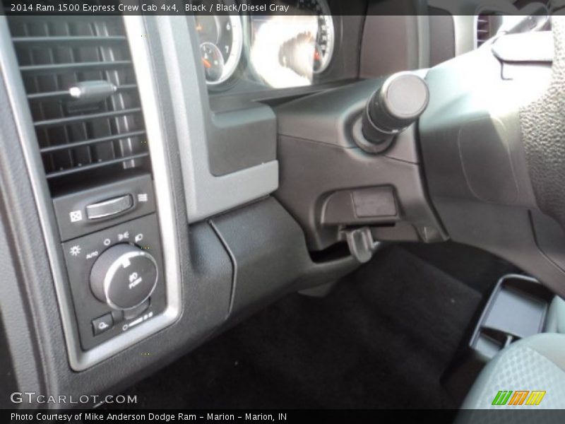 Black / Black/Diesel Gray 2014 Ram 1500 Express Crew Cab 4x4