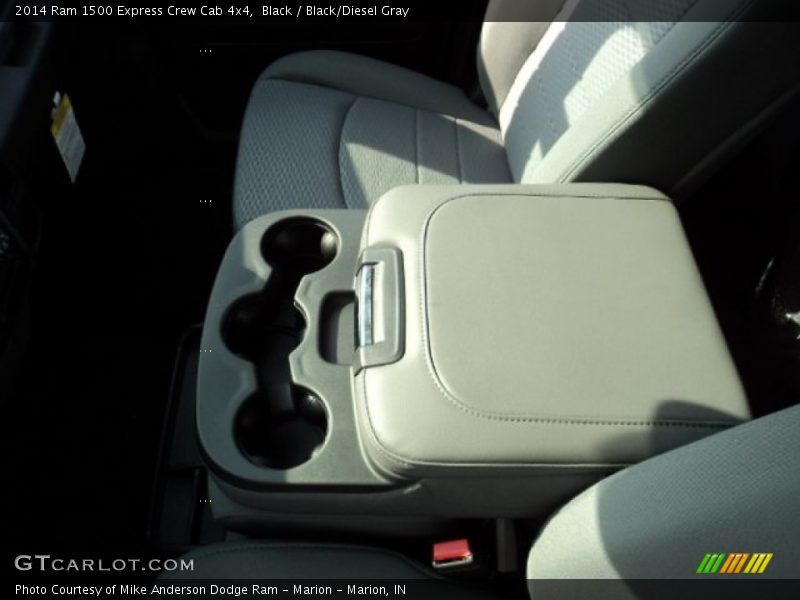 Black / Black/Diesel Gray 2014 Ram 1500 Express Crew Cab 4x4