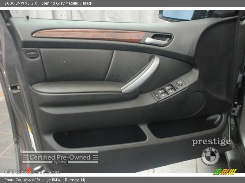 Sterling Grey Metallic / Black 2006 BMW X5 3.0i