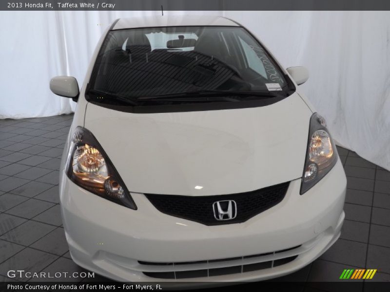 Taffeta White / Gray 2013 Honda Fit