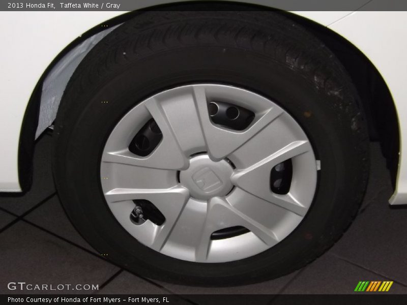 Taffeta White / Gray 2013 Honda Fit