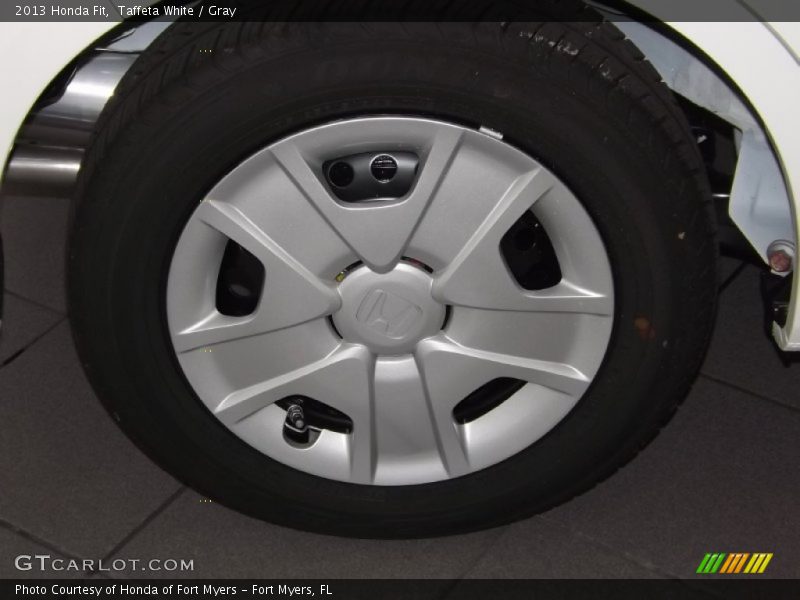 Taffeta White / Gray 2013 Honda Fit