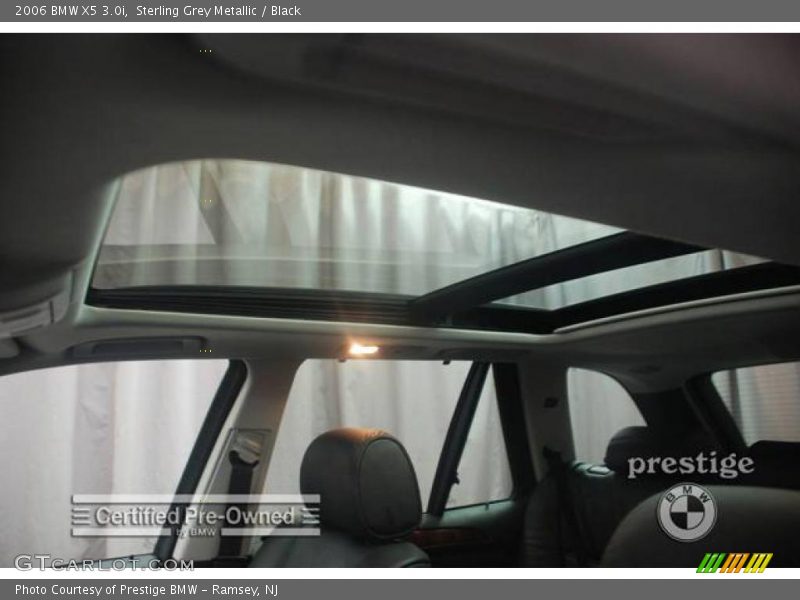 Sterling Grey Metallic / Black 2006 BMW X5 3.0i