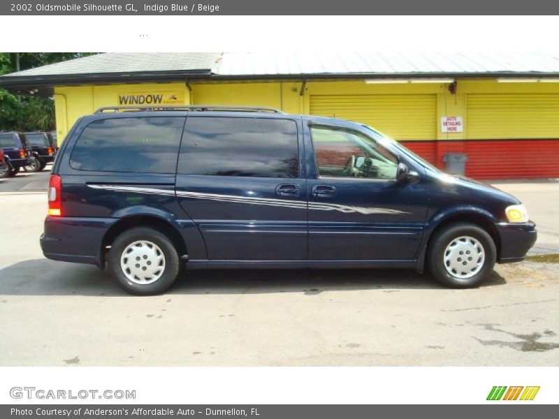 Indigo Blue / Beige 2002 Oldsmobile Silhouette GL