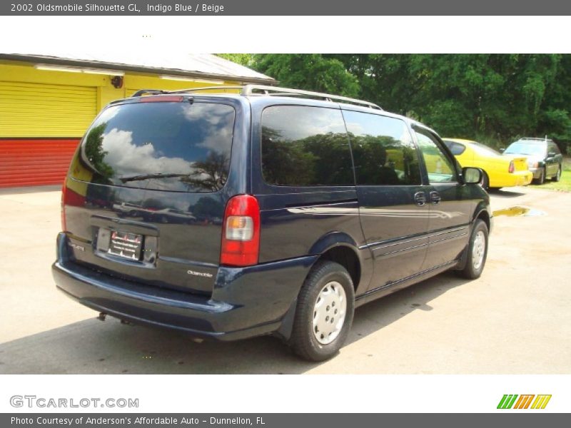 Indigo Blue / Beige 2002 Oldsmobile Silhouette GL