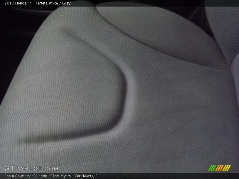 Taffeta White / Gray 2013 Honda Fit