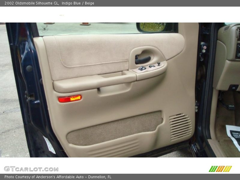 Indigo Blue / Beige 2002 Oldsmobile Silhouette GL