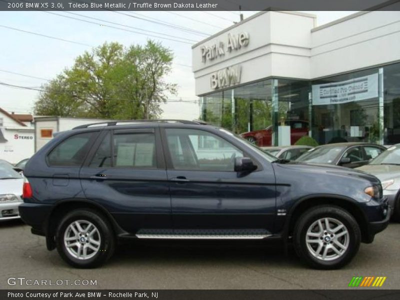 Toledo Blue Metallic / Truffle Brown Dakota Leather 2006 BMW X5 3.0i