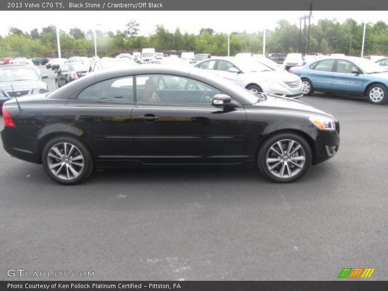 Black Stone / Cranberry/Off Black 2013 Volvo C70 T5