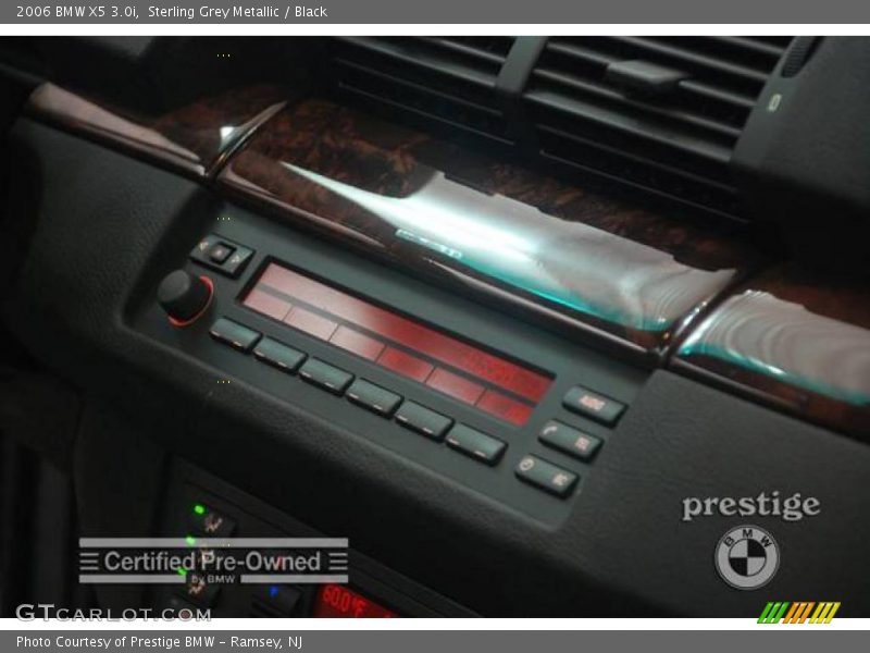 Sterling Grey Metallic / Black 2006 BMW X5 3.0i