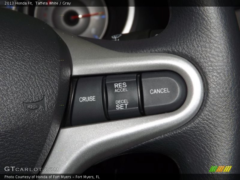 Taffeta White / Gray 2013 Honda Fit