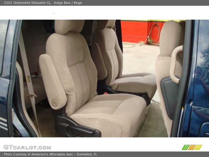 Indigo Blue / Beige 2002 Oldsmobile Silhouette GL