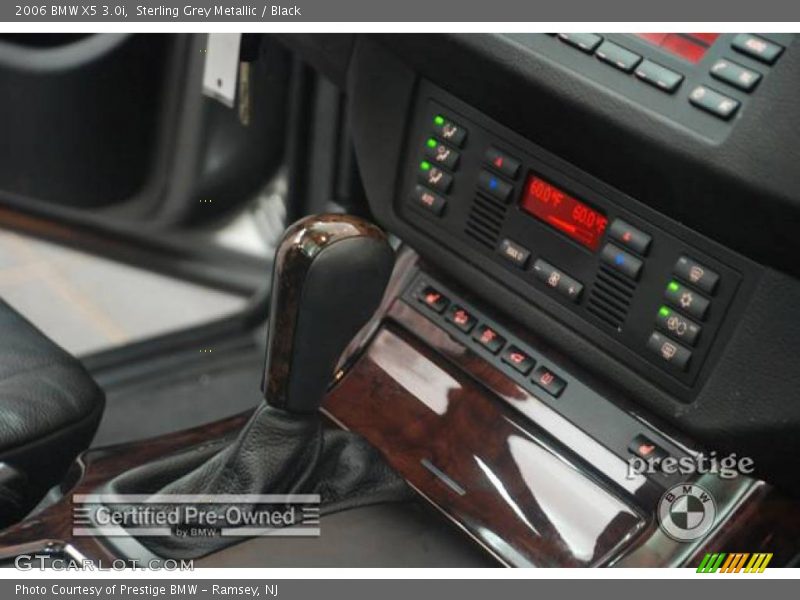 Sterling Grey Metallic / Black 2006 BMW X5 3.0i